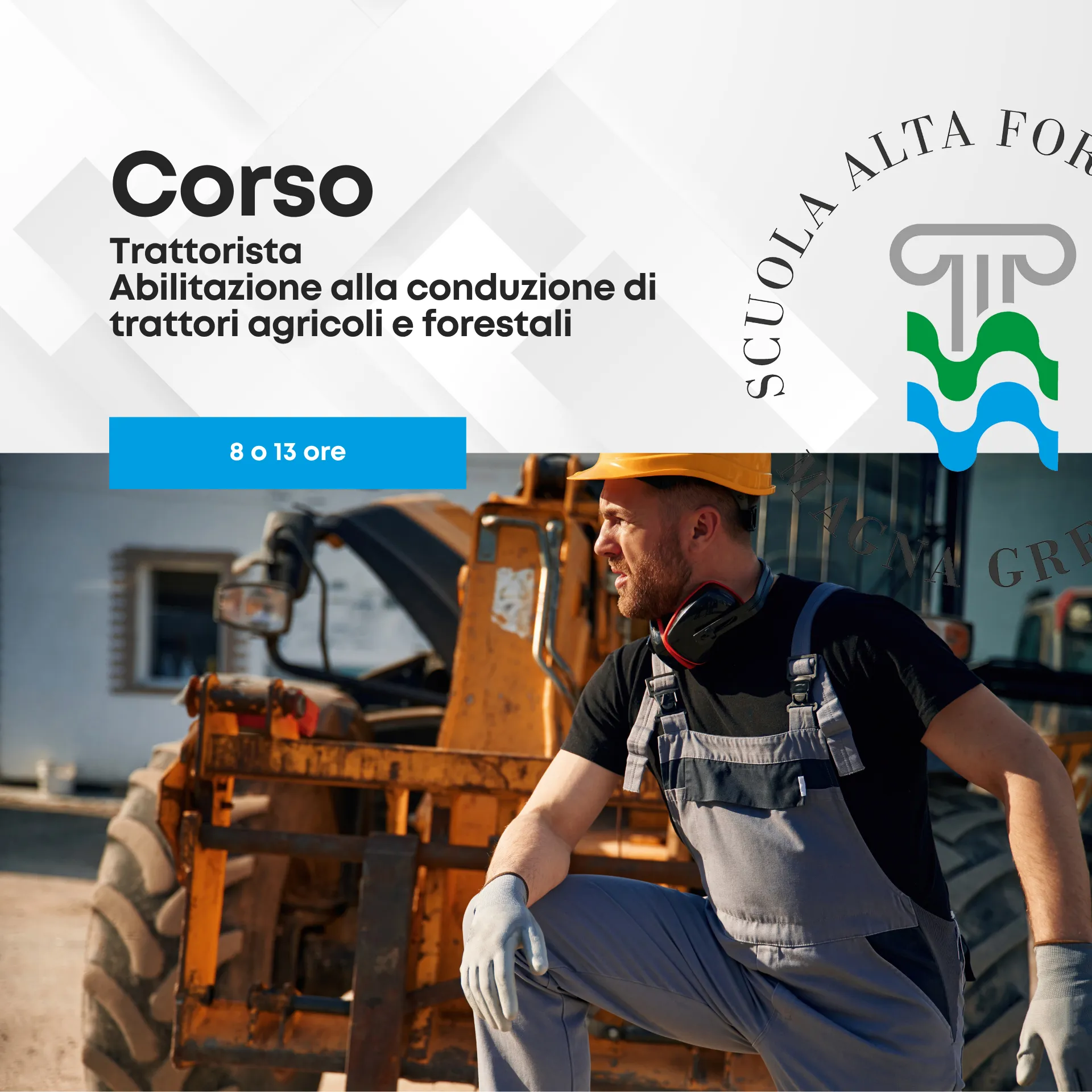 Corso Trattorista-Abilitazione alla conduzione di trattori agricoli e forestali